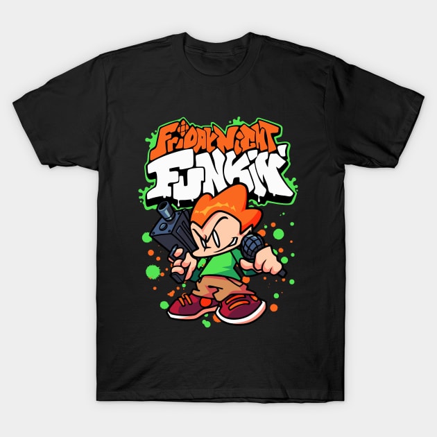 Friday Night Funkin Pico T-Shirt by vesterias